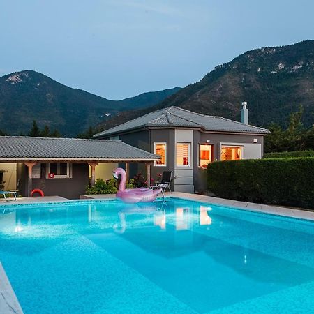 Villa Stymfalia - Luxury Mansion With Private Pool Karteri  Exterior foto