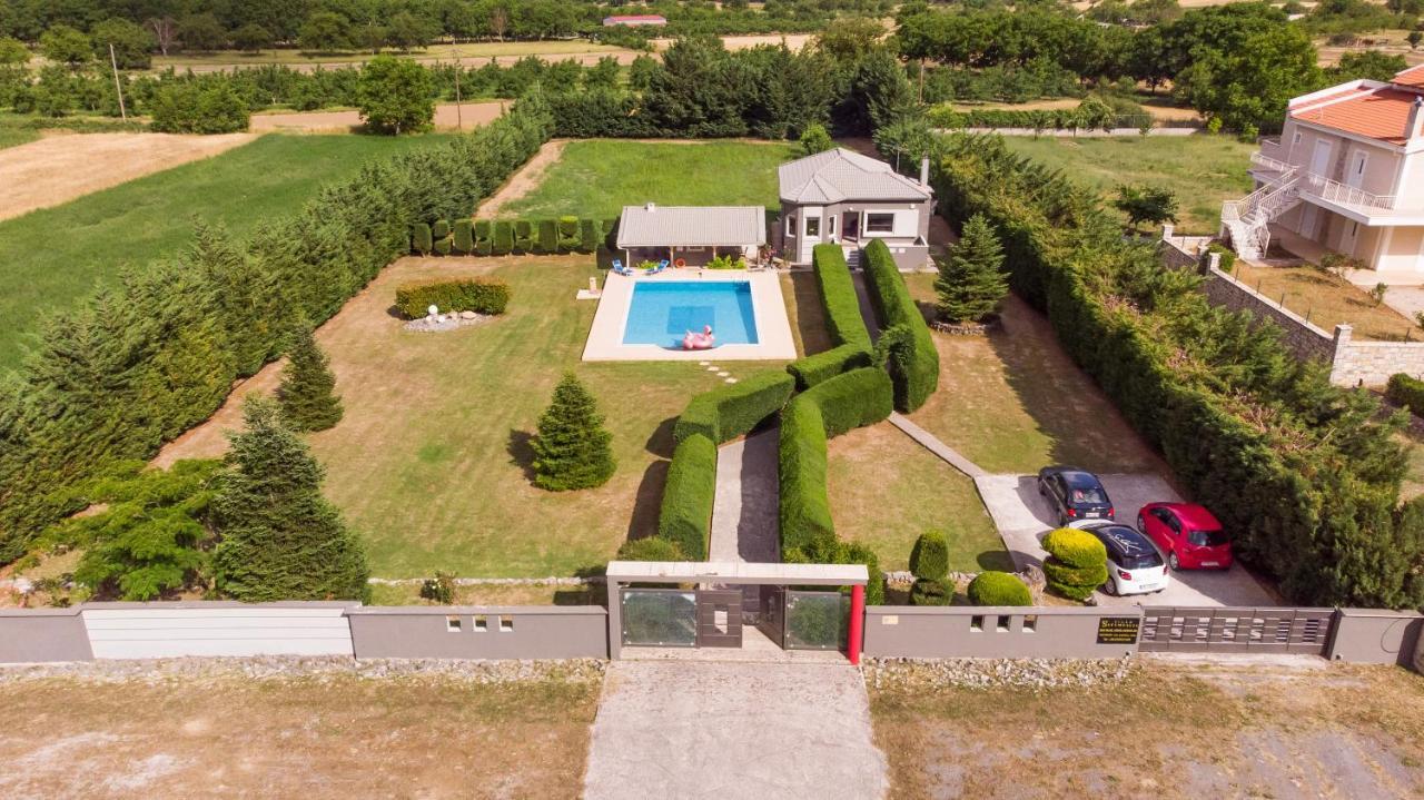 Villa Stymfalia - Luxury Mansion With Private Pool Karteri  Exterior foto