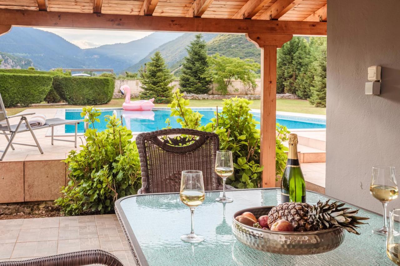 Villa Stymfalia - Luxury Mansion With Private Pool Karteri  Exterior foto